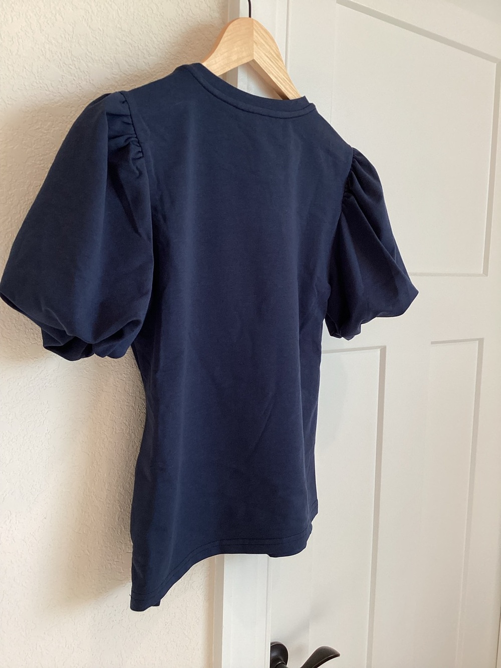 Walter Baker Short Sleeve Top Harley New Small Navy Anthropologie - Picture 8 of 11